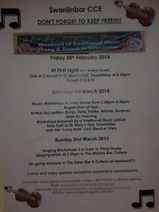 Swanlinbar CCE Weekend Feb 28 to Mar 2